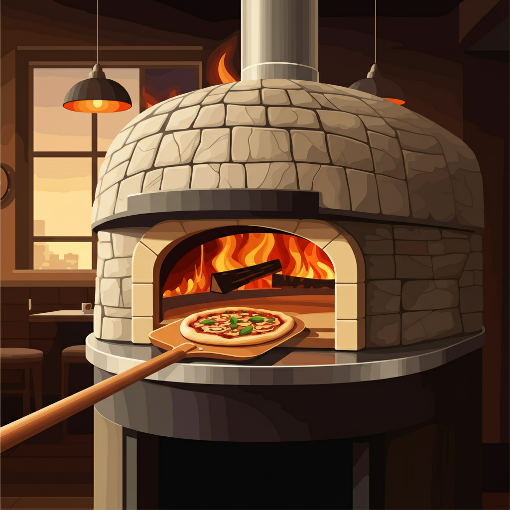 Steinpizzaofen